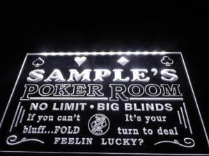 Personalized-poker-room-sign