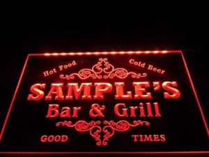 persoanlized-bar-and-grill-signs