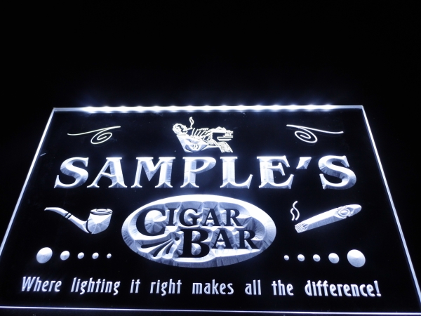 Cigar bar sign