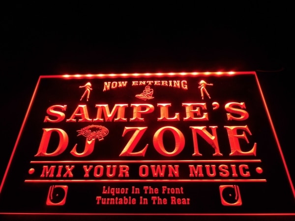 Custom name music studio sign Neon LED recording sign music room decor