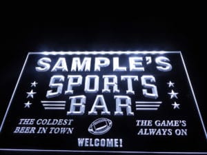 Personalized-sports-bar-sign