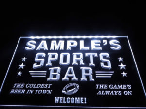 Personalized-sports-bar-sign