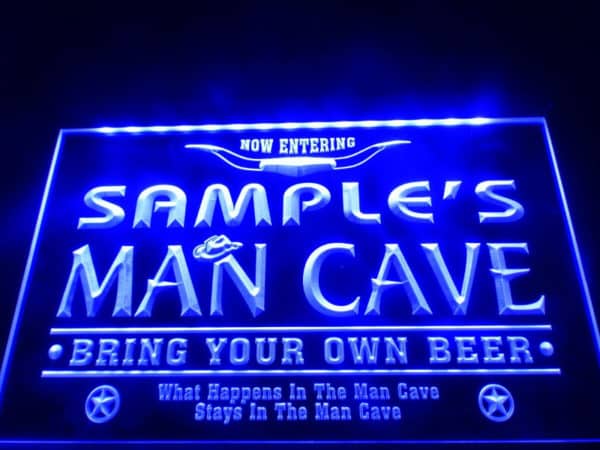 Man-cave-led-sign