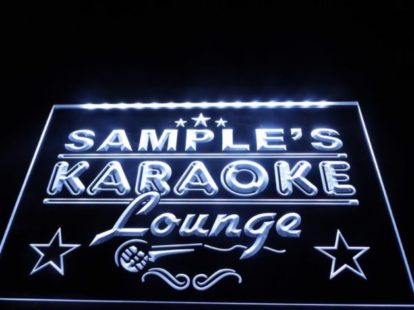 Personalized-karaoke-sign