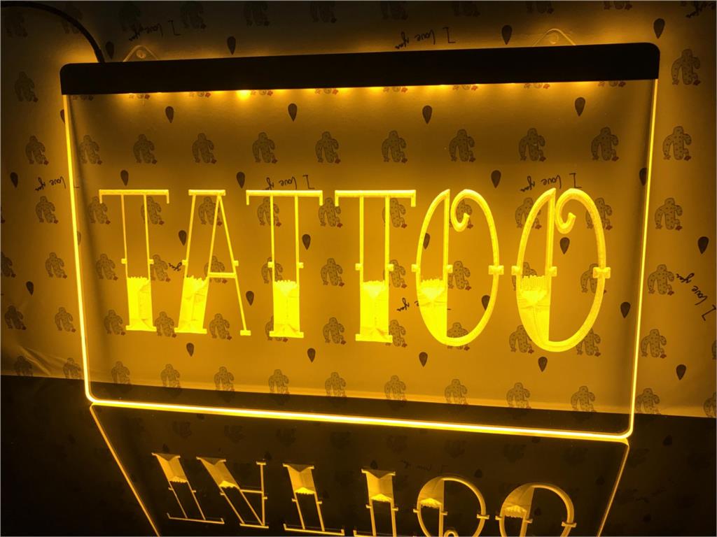 Tattoo Shop sign – Light Signs Cave