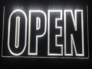 OPEN LED Display business door window lighted sign 4