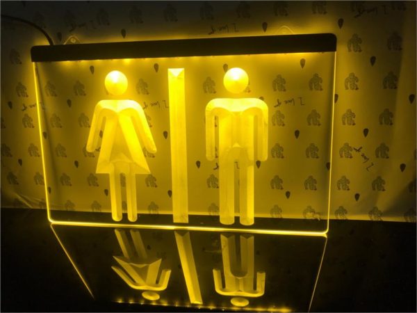 Toilet-light-sign
