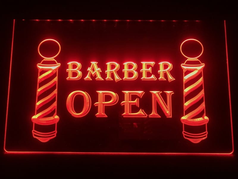 Led barber sign – Light Signs Cave