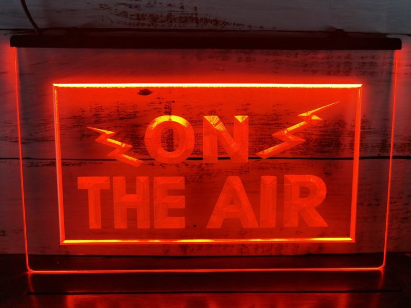 On-Air-sign