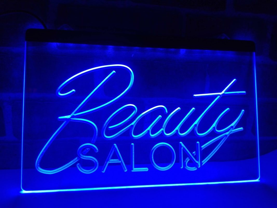 Beauty salon sign - Light Signs Cave