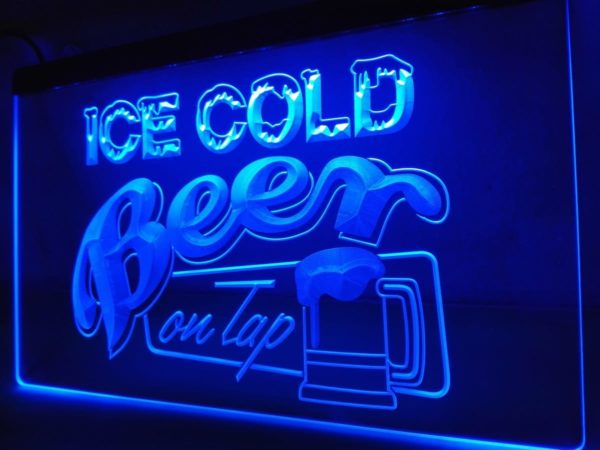 Cold-beer-sign