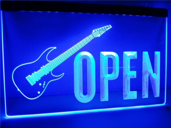 Guitar-open-sign