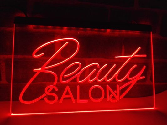 Beauty salon sign | Light Signs Cave
