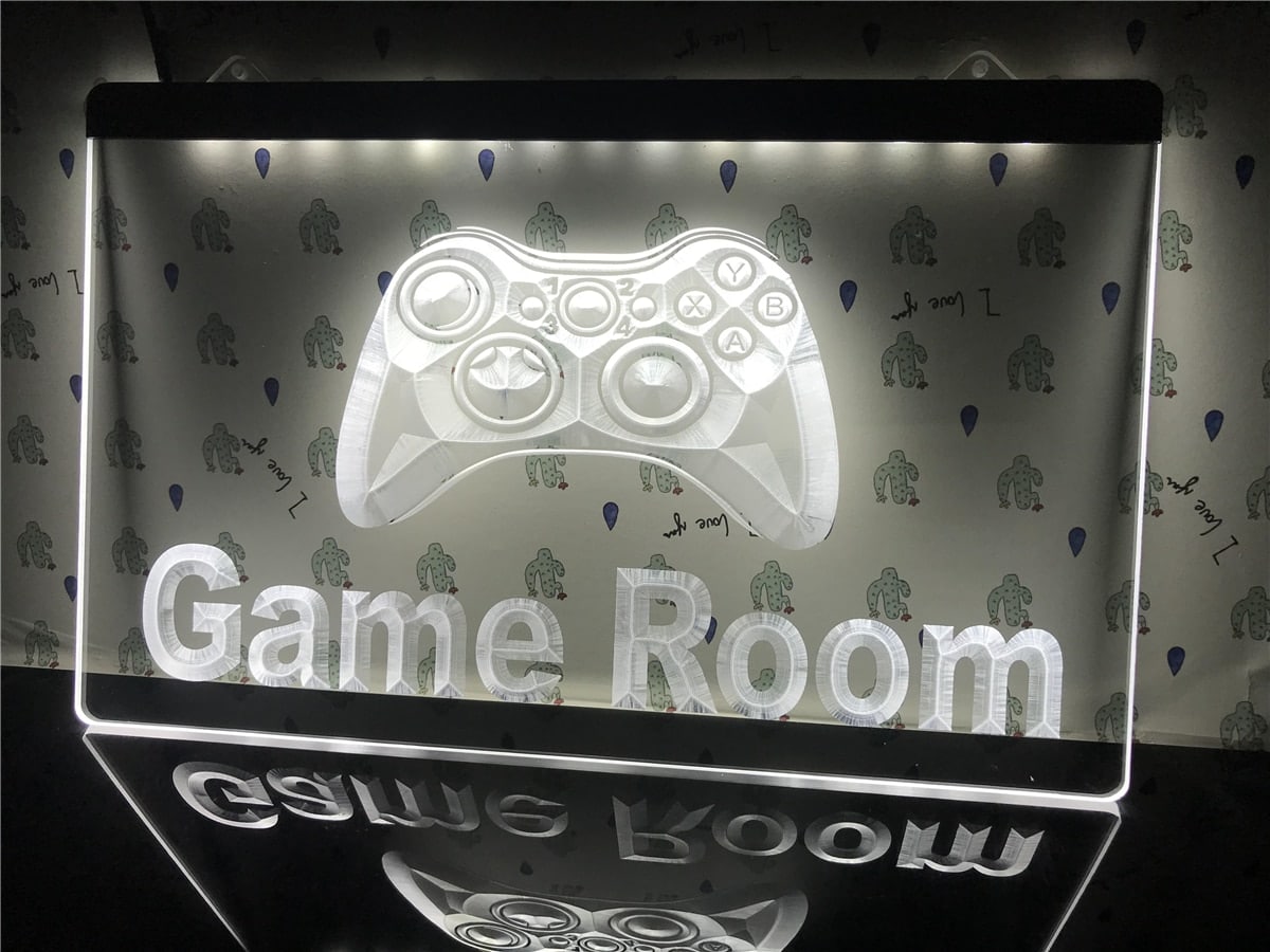 Gaming lights for room Light Signs Cave