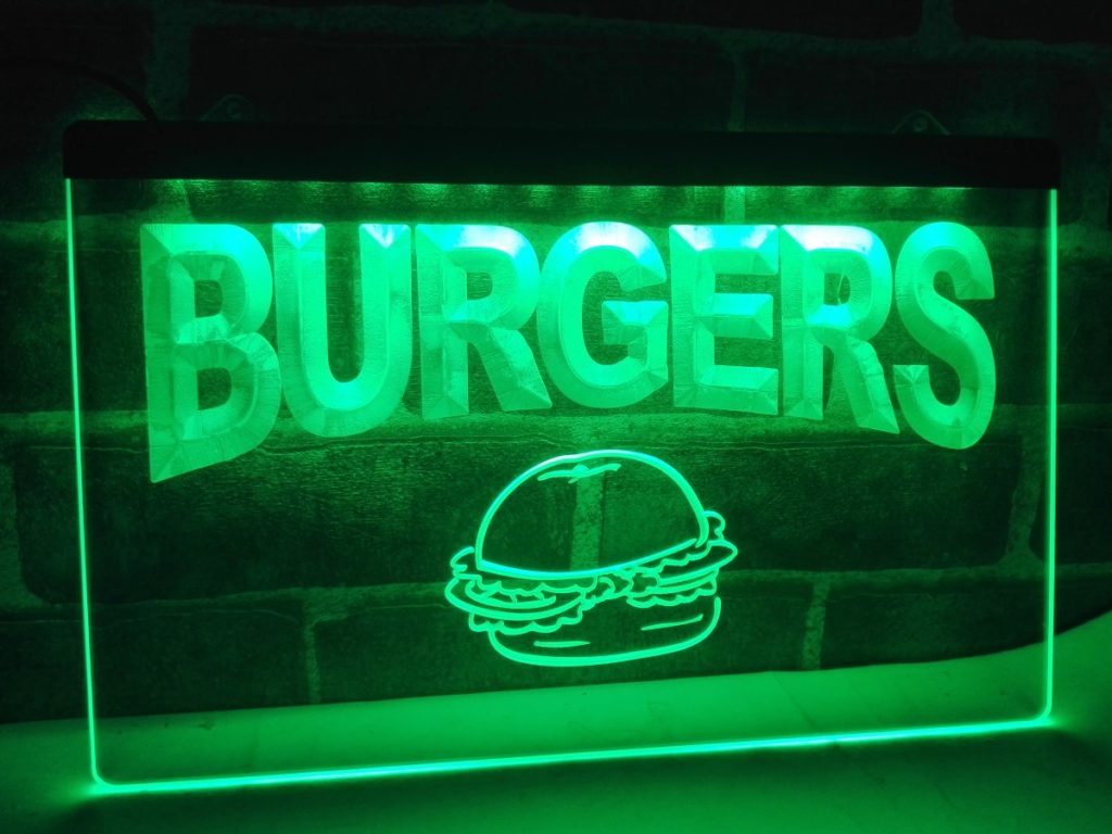 Hamburgers-sign