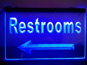 Restroom-sign-for-business
