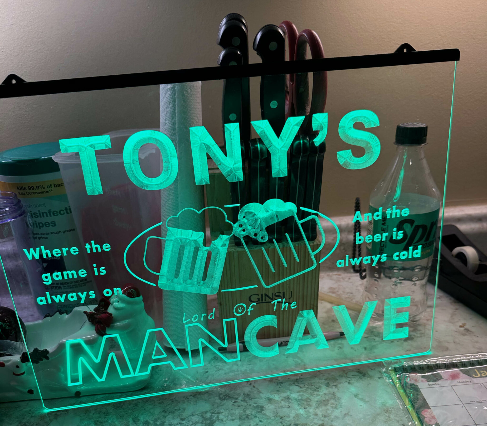 Beer cave sign | Personalized | Light Signs Cave