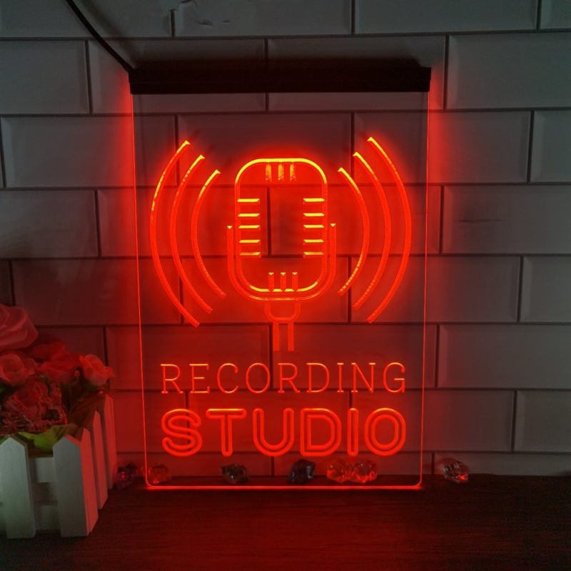 recording studio lights