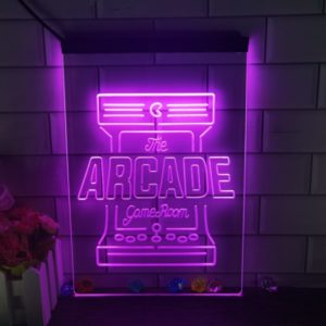 arcade neon sign