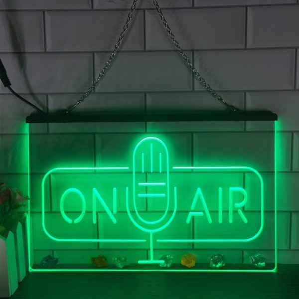 On air signage 1