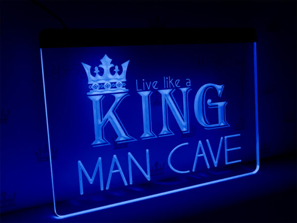 live like a king sign