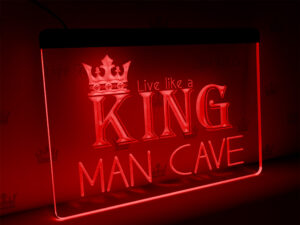 man cave light up sign