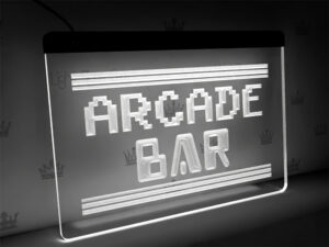 arcade light sign