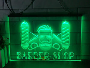 led barber sign