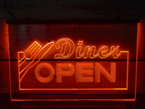 diner open sign