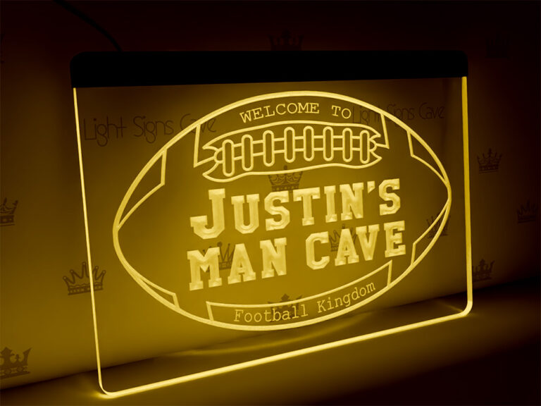 Man Cave signs by Light Signs Cave