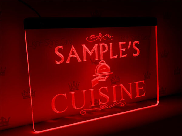 personalized-cuisine-sign