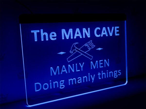 the man cave sign