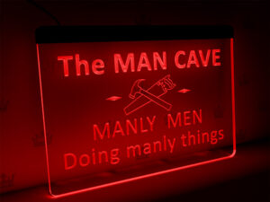 manly man sign
