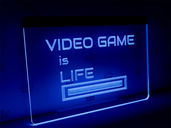 video game sign